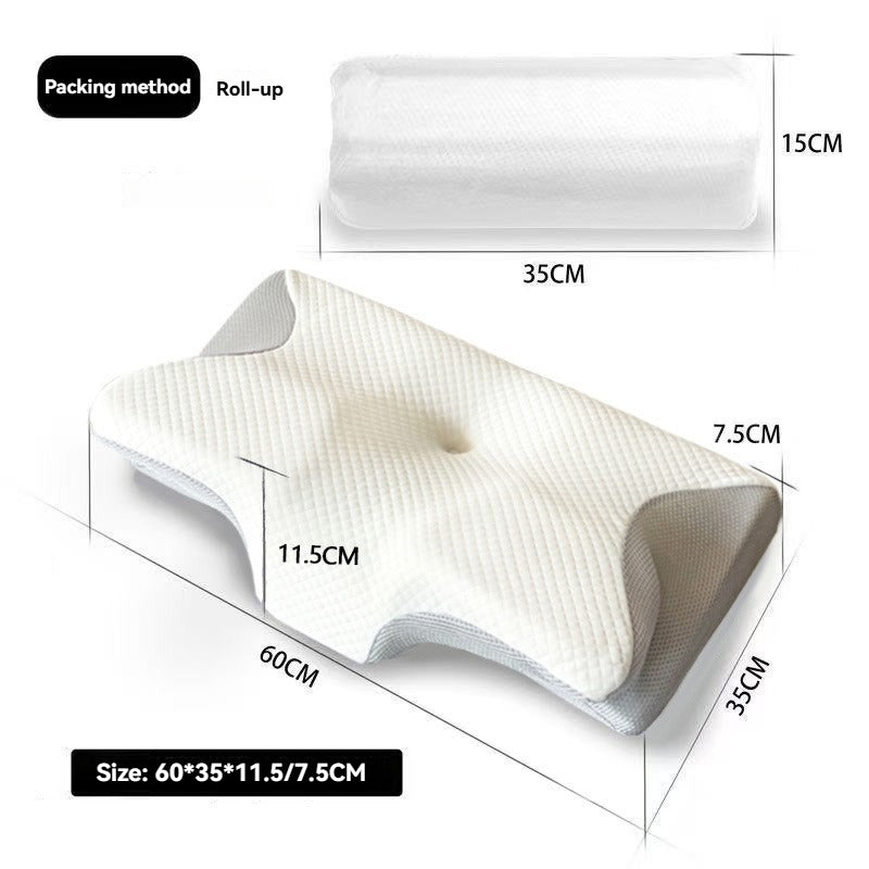 Rebound Memory Foam Butterfly Pillow