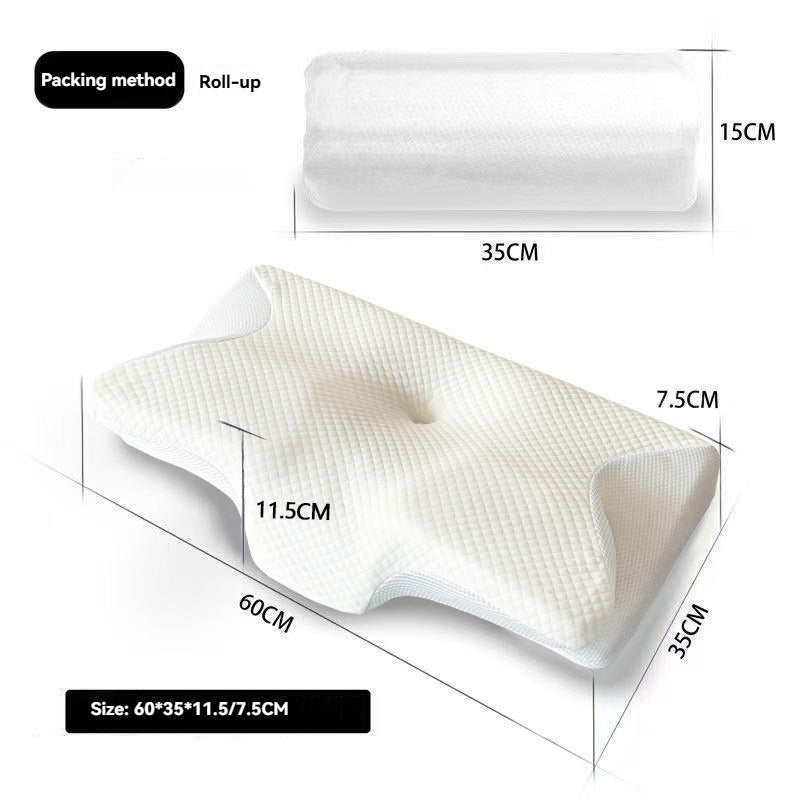 Rebound Memory Foam Butterfly Pillow
