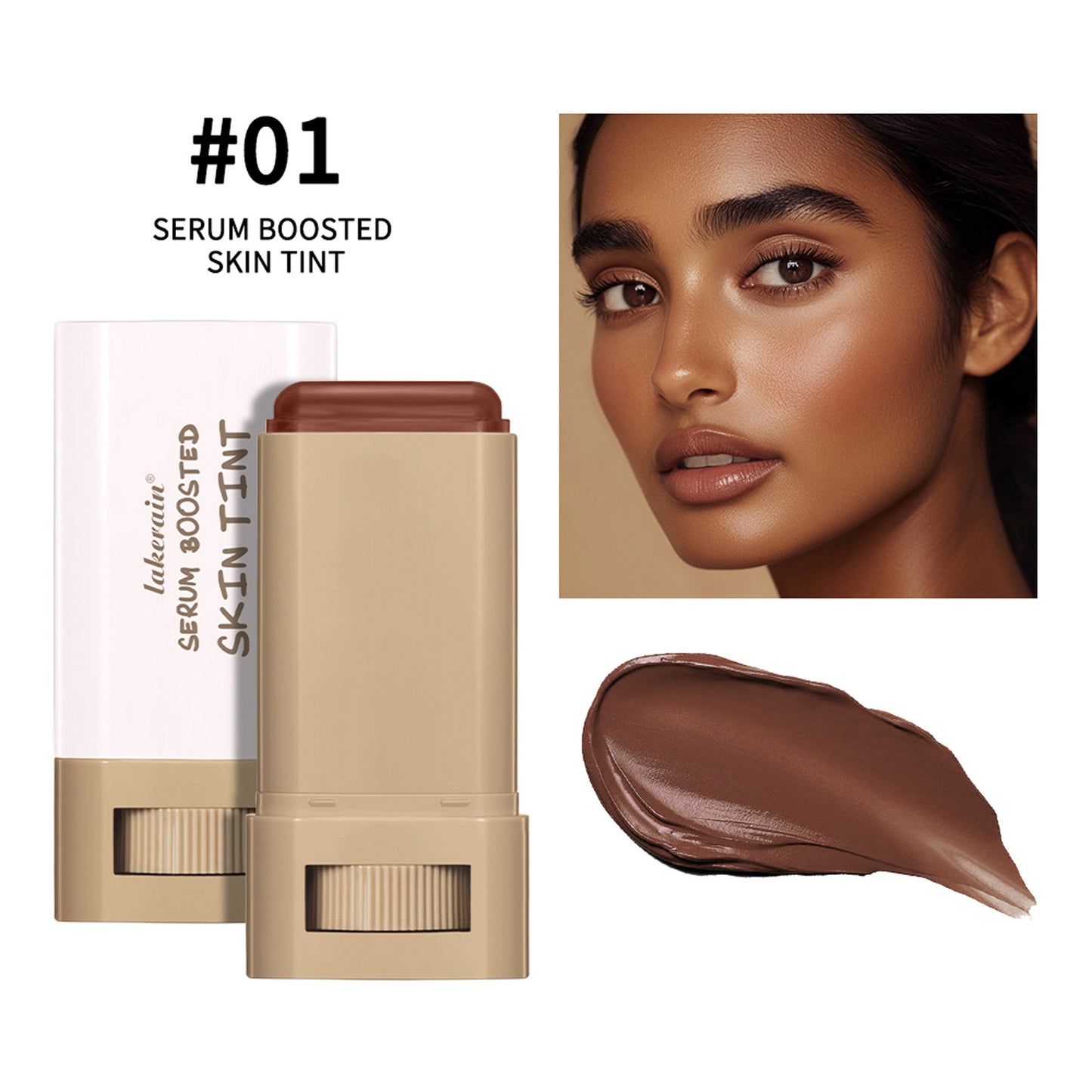 Lakerain Multicolor Brightening Skin Foundation Stick