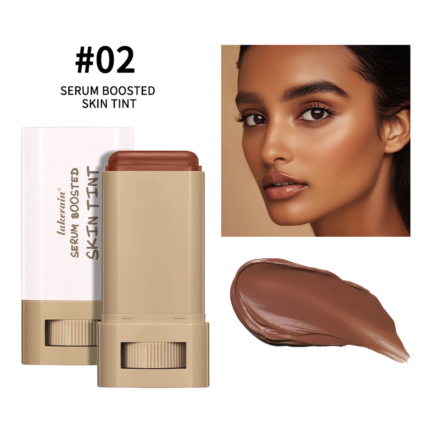 Lakerain Multicolor Brightening Skin Foundation Stick