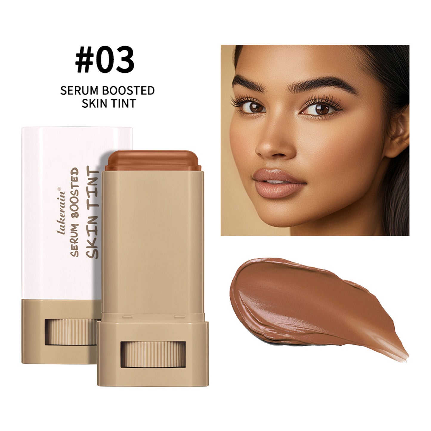 Lakerain Multicolor Brightening Skin Foundation Stick