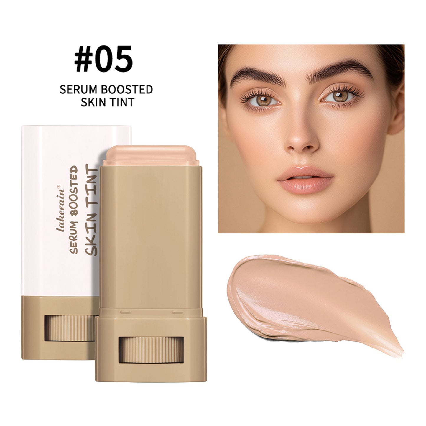 Lakerain Multicolor Brightening Skin Foundation Stick