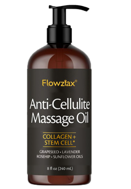 Soothing and firming massage oil