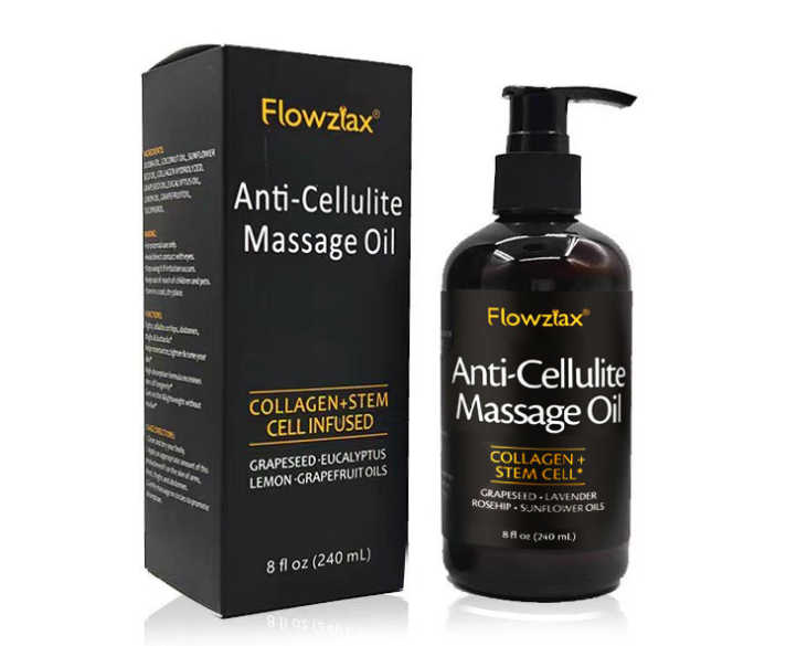 Soothing and firming massage oil