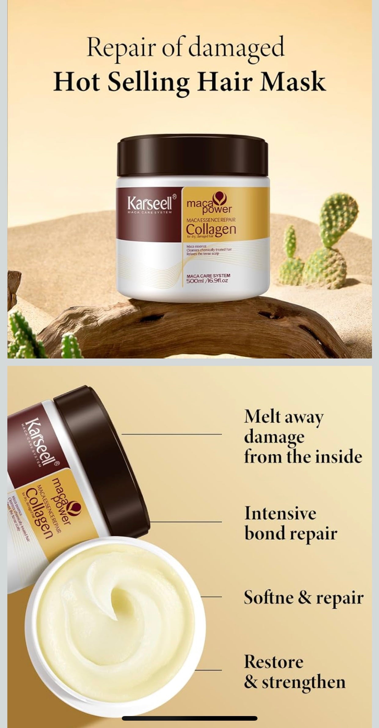Karseell Maca power Essence Repair Collagen