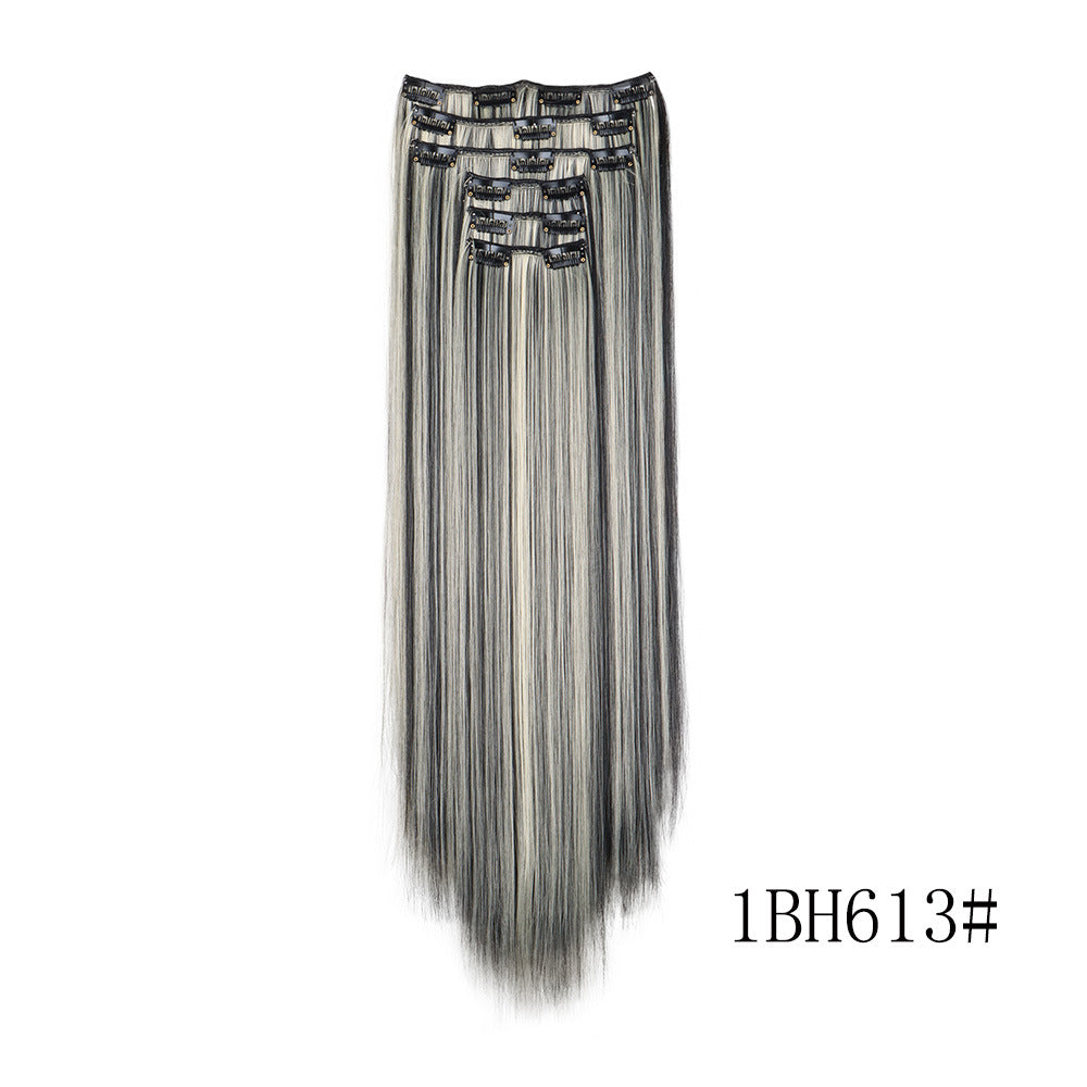 Clip Hair Straight Hair Wig