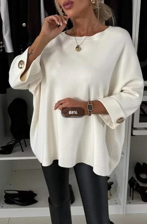 Crewneck Casual Top