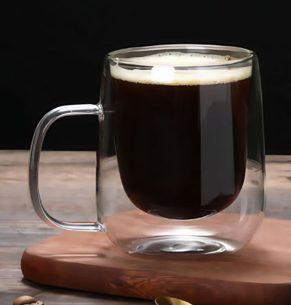 Double Glass Mug