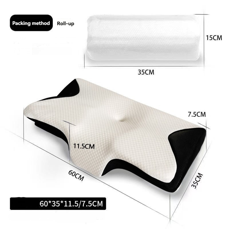 Rebound Memory Foam Butterfly Pillow