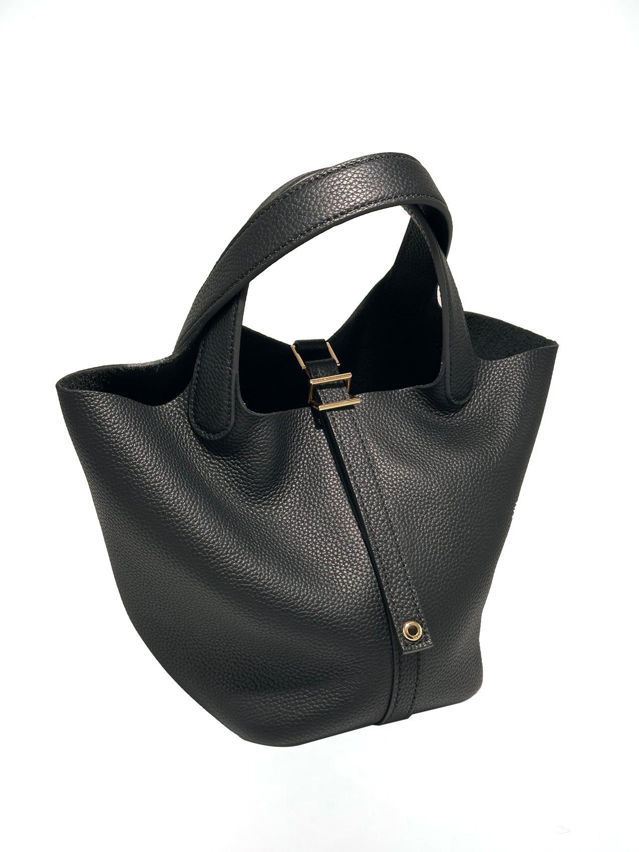 Leather Bucket Bag