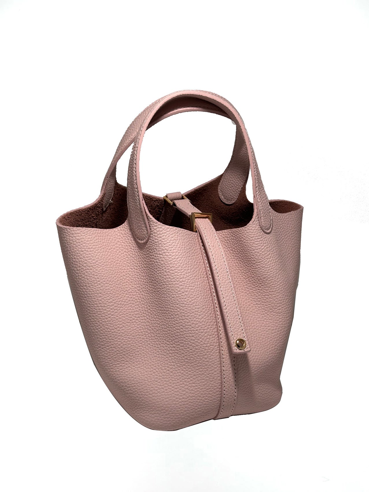 Leather Bucket Bag