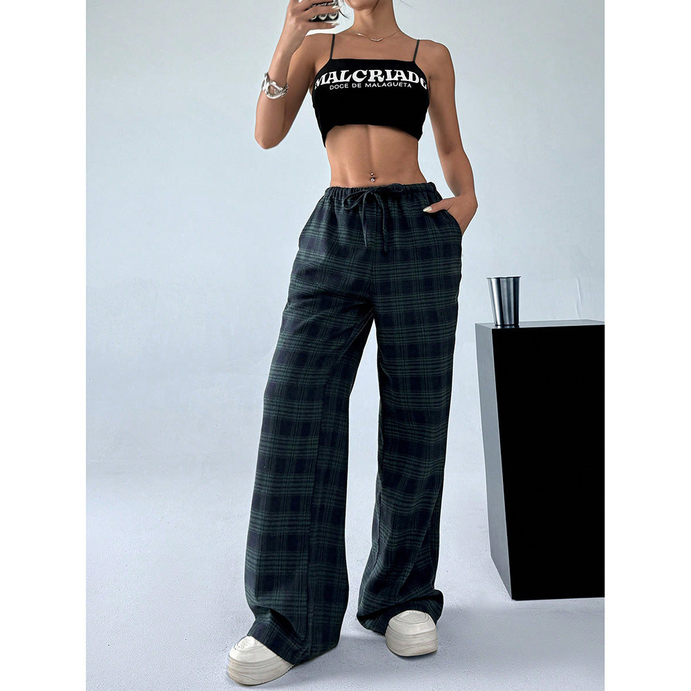 Loose Wide Leg Long Pants