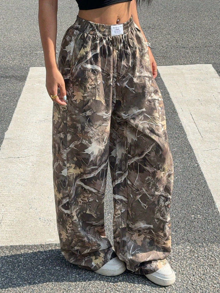 Loose Wide Leg Long Pants