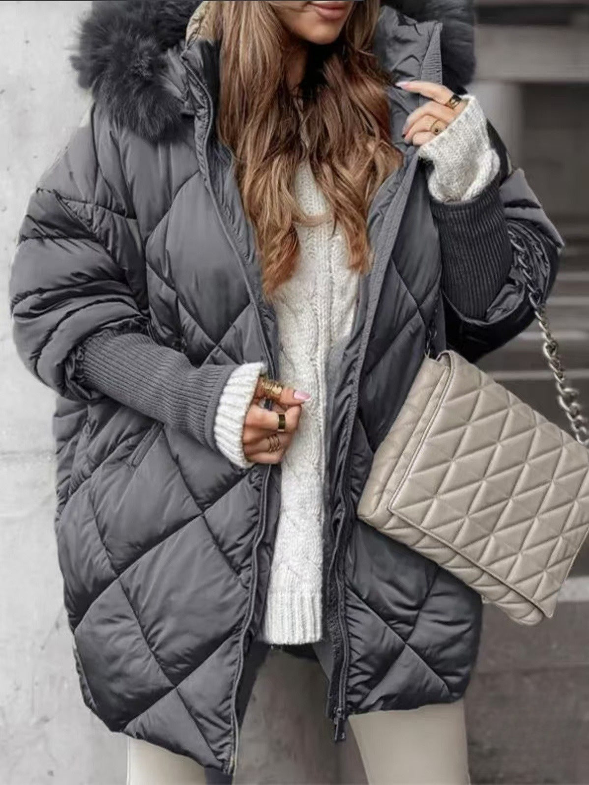 Hooded Cardigan Jacket