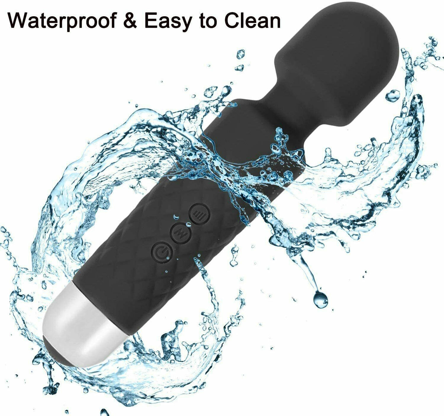 Magic Massage Wand Muscle Relaxation Massager 20 Speed Vibrating Full Body Therapy Motor Vibration