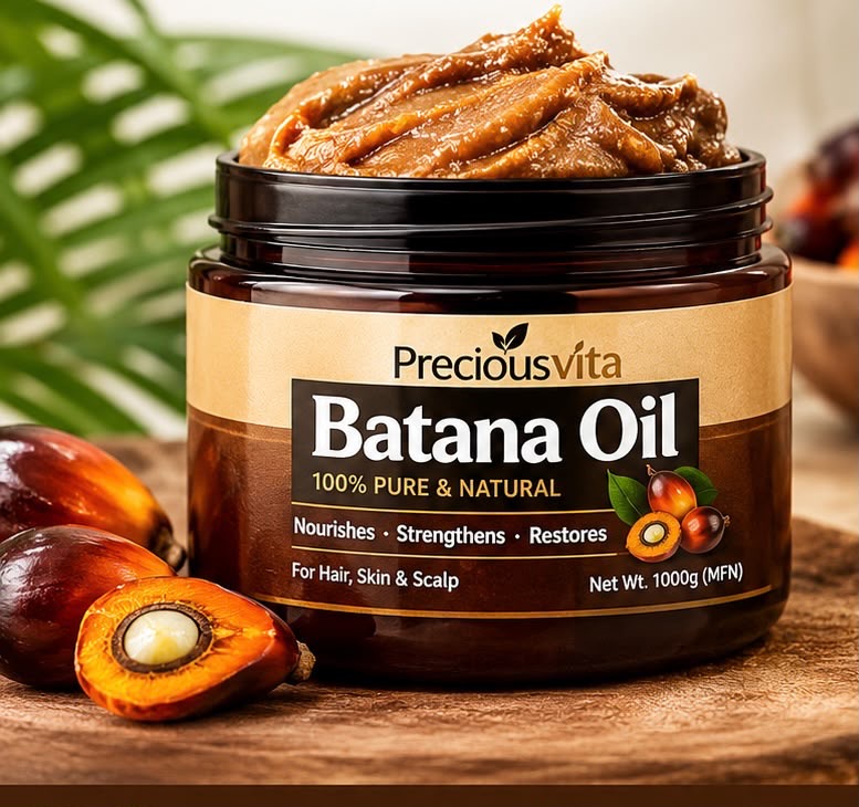 Preciousvita Unrefined Batana Oil, 100% Pure