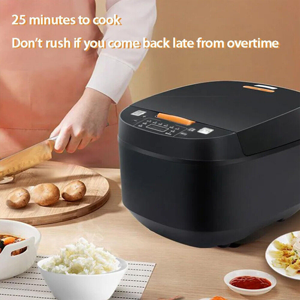 Multi-functional 5L Non-Stick Rice Cooker Appointment Timing Heating High-fire