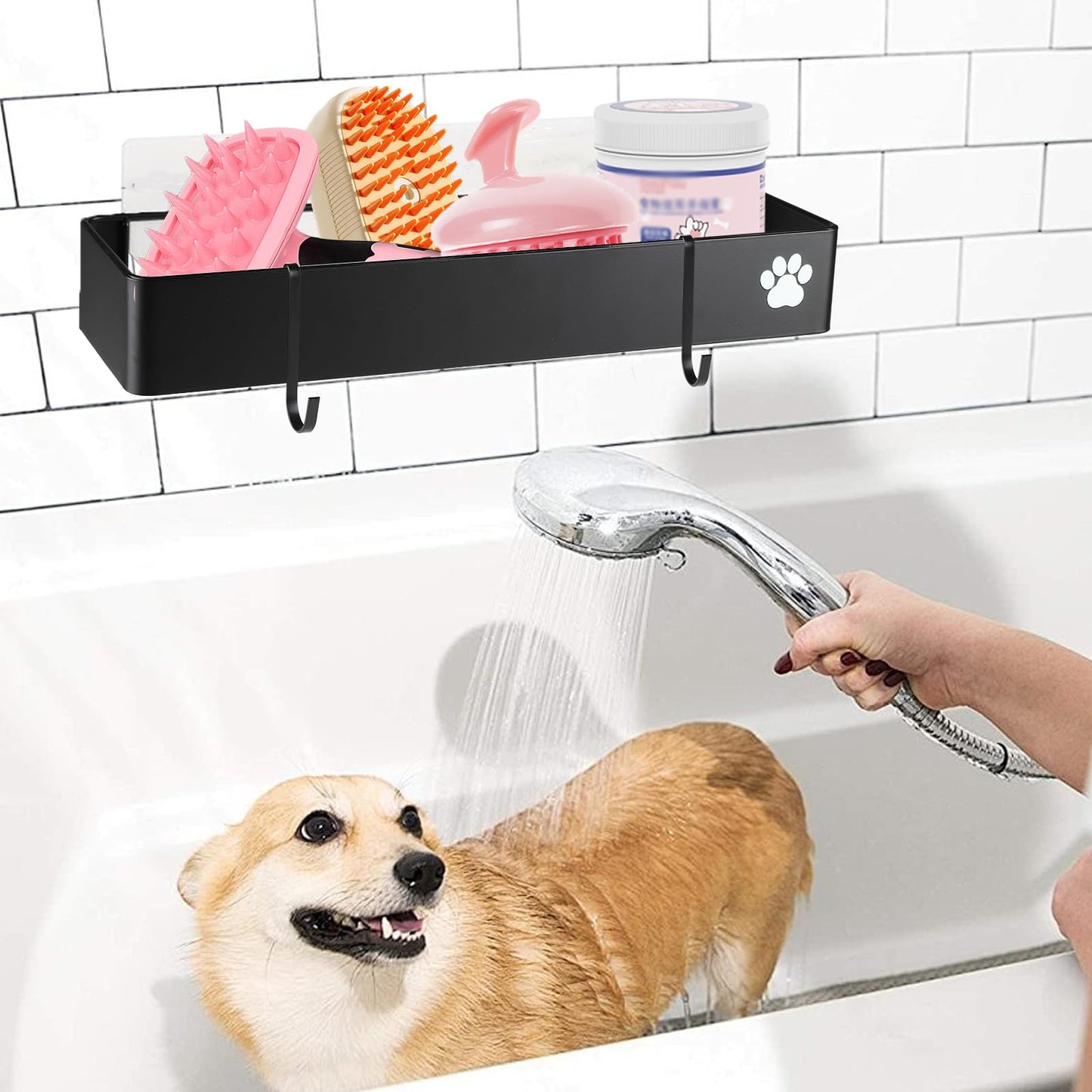 Two-piece Shower Rack