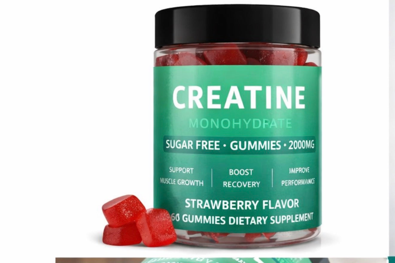 creatine monohydrate 60 Gummies