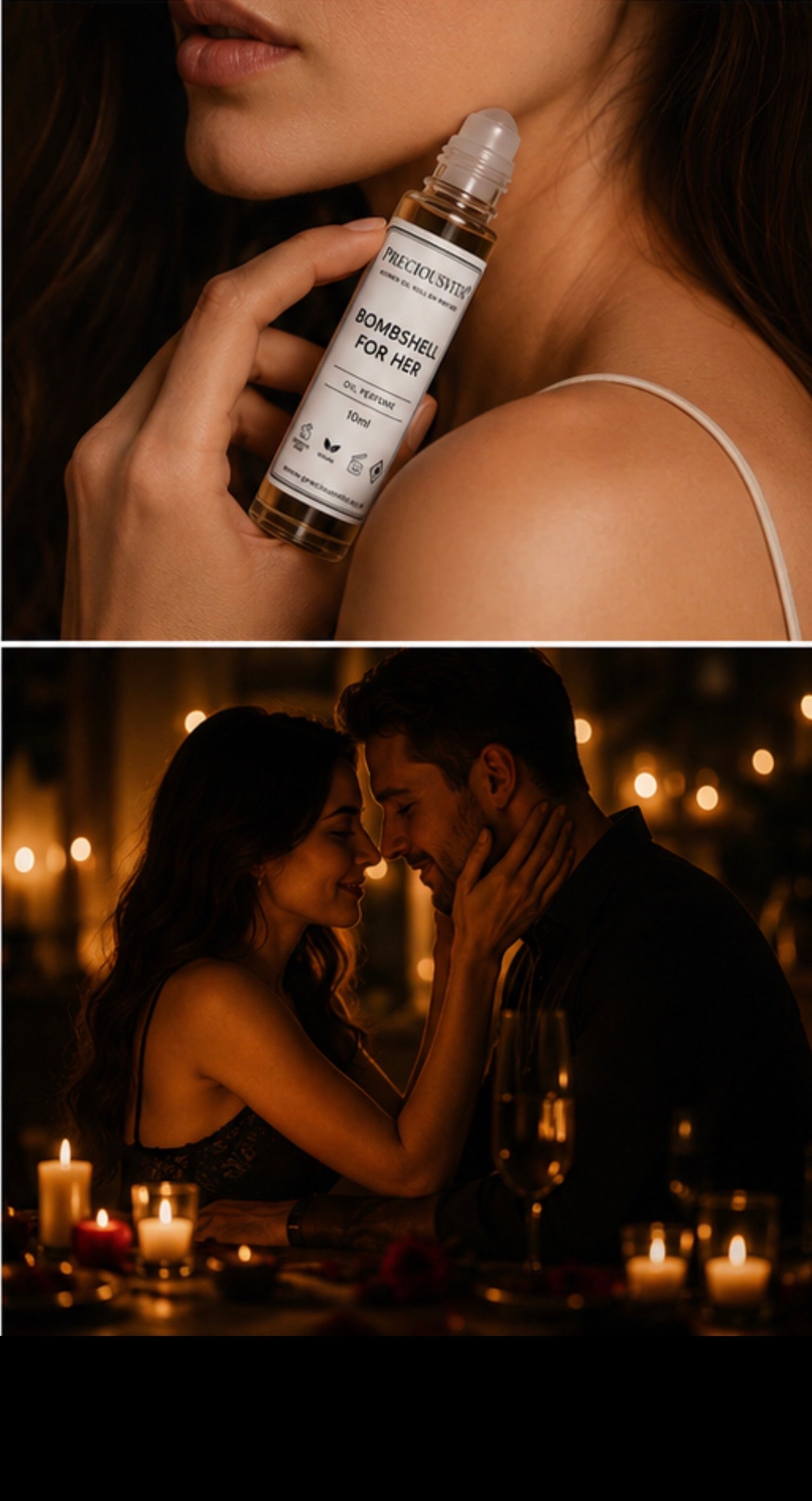 Bombshell roll on Perfume for her