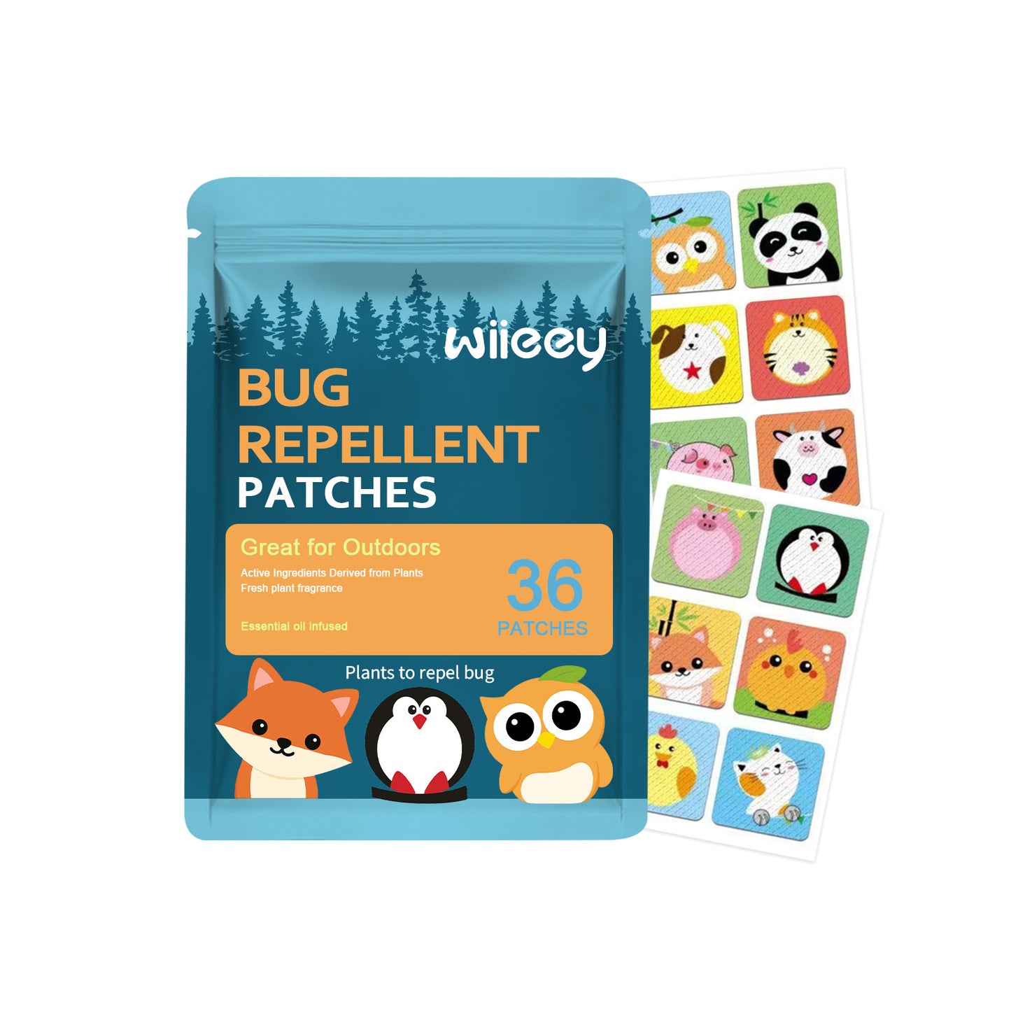 WIIEEY Mosquito Repellent Stickers