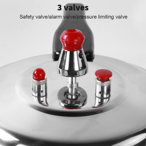 7LHome Dual Handle Aluminum Pressure Cooker Kitchen Catering Cookware UK