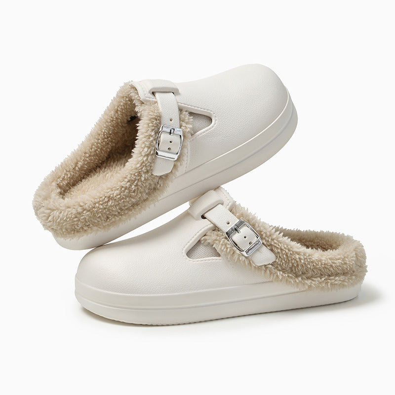 Eva Women'S Shoes Waterproof Cotton Slippers