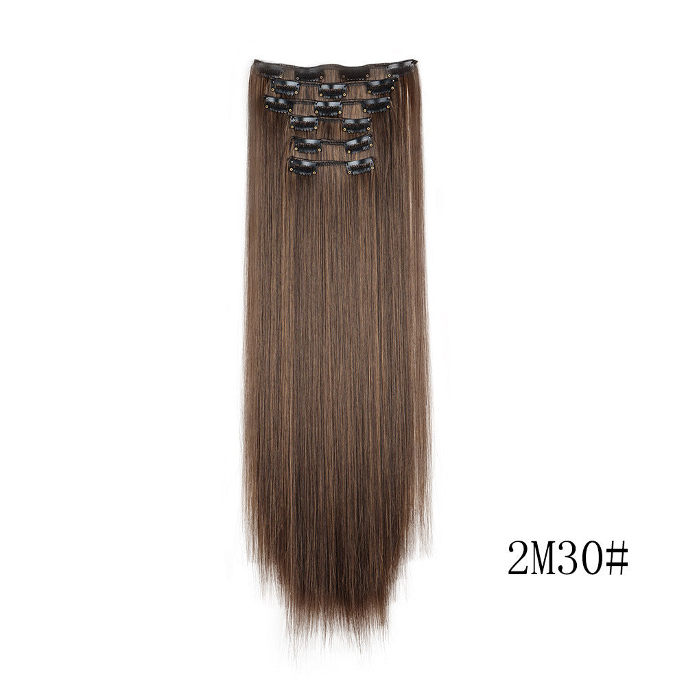 Clip Hair Straight Hair Wig