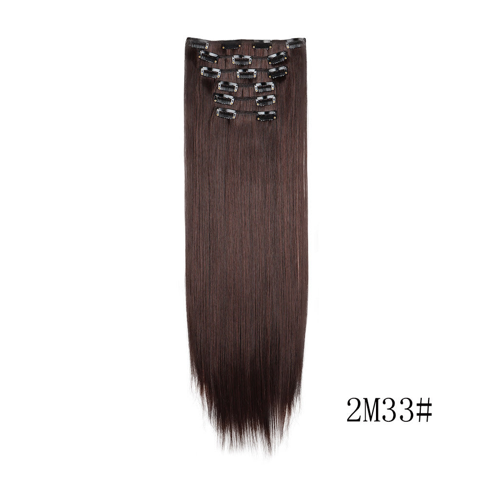 Clip Hair Straight Hair Wig