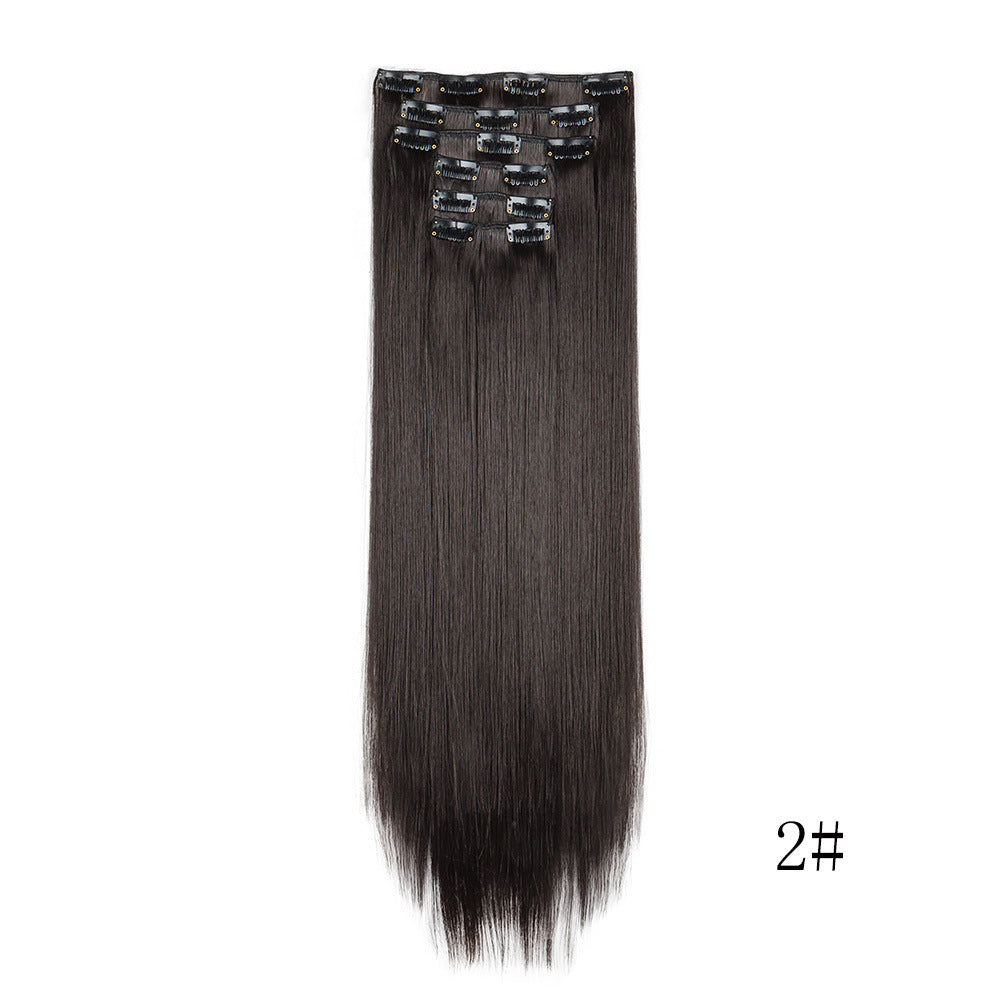 Clip Hair Straight Hair Wig