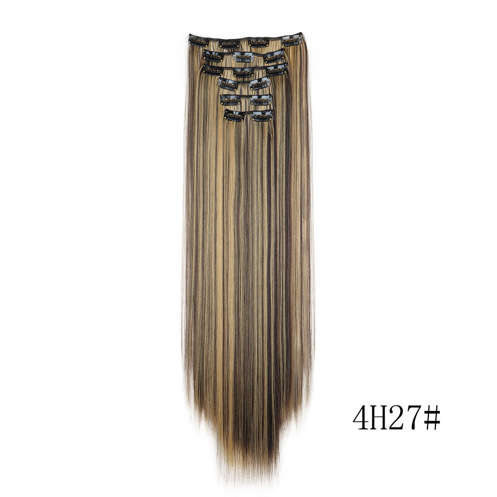 Clip Hair Straight Hair Wig