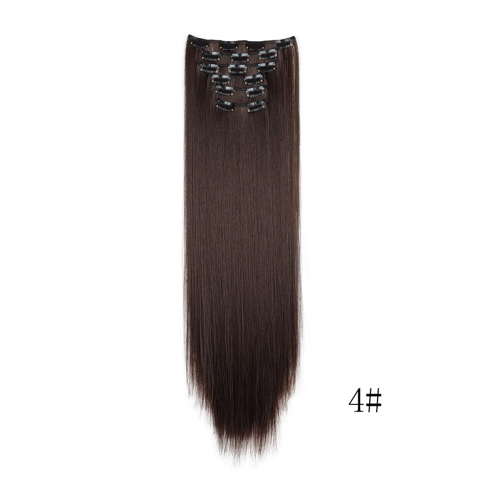 Clip Hair Straight Hair Wig