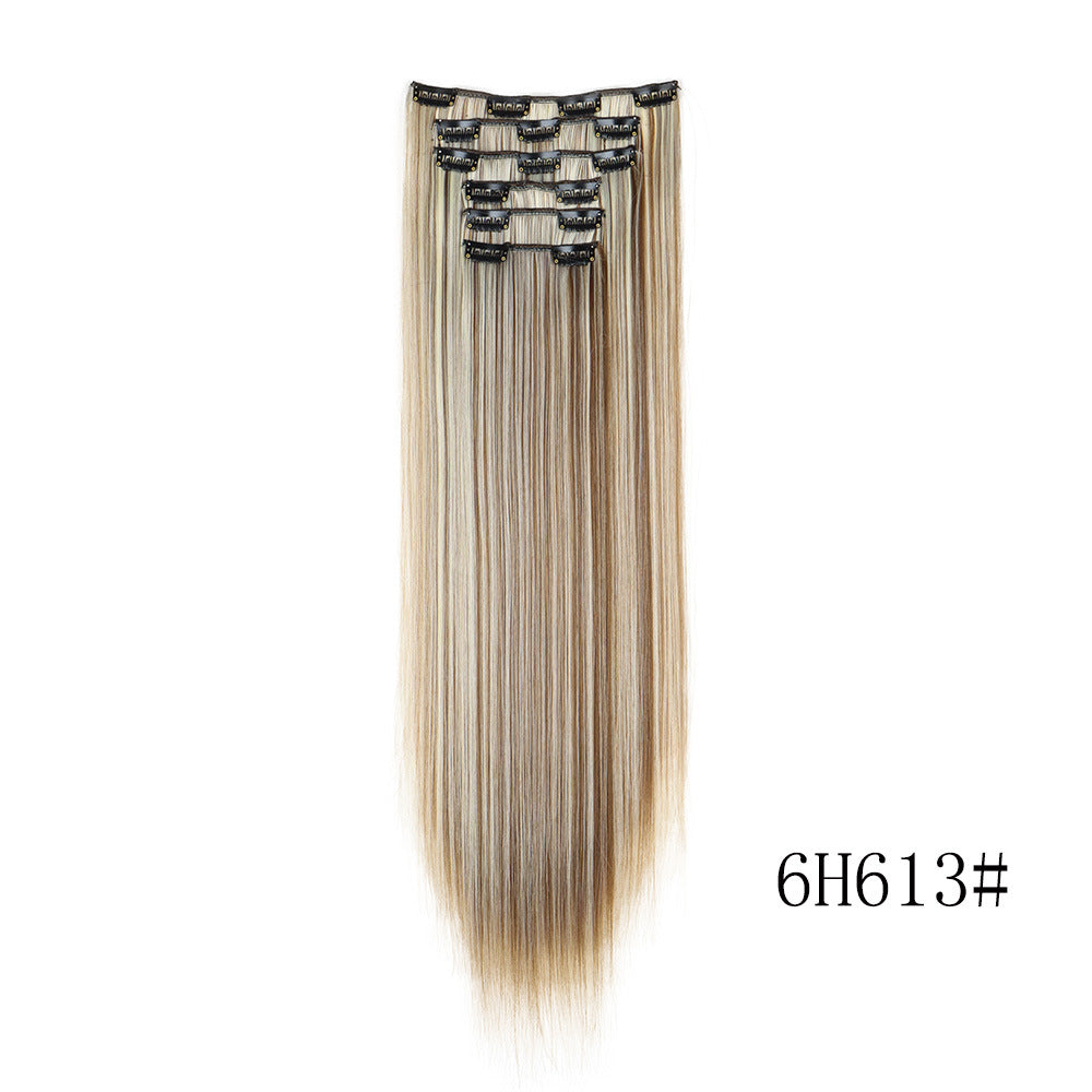 Clip Hair Straight Hair Wig