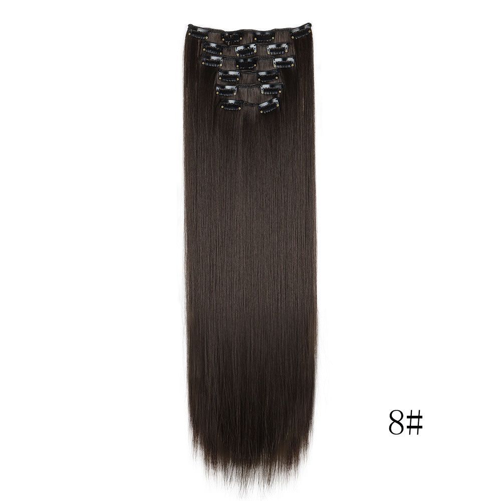 Clip Hair Straight Hair Wig