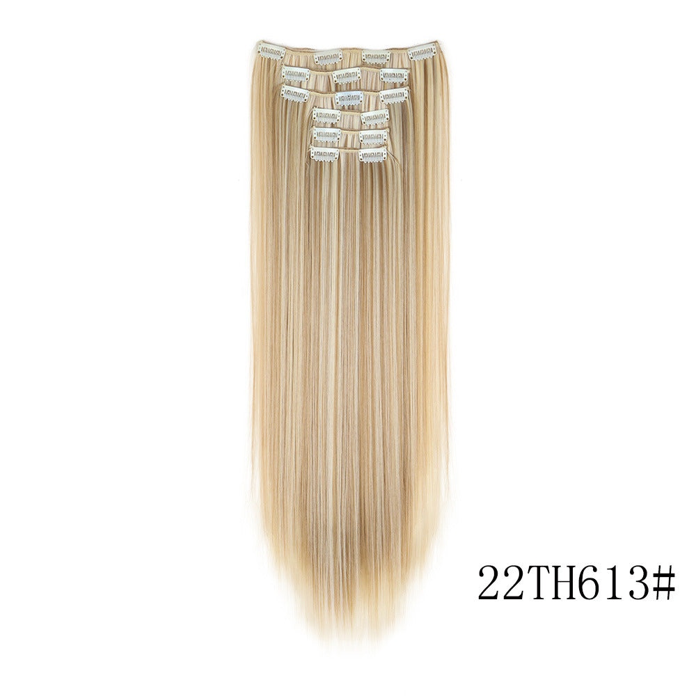 Clip Hair Straight Hair Wig