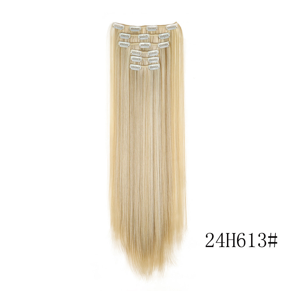 Clip Hair Straight Hair Wig