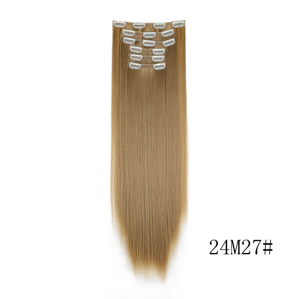 Clip Hair Straight Hair Wig