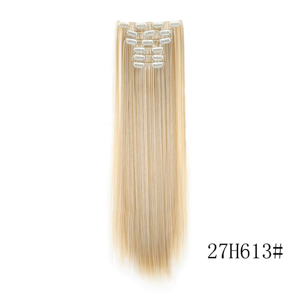Clip Hair Straight Hair Wig