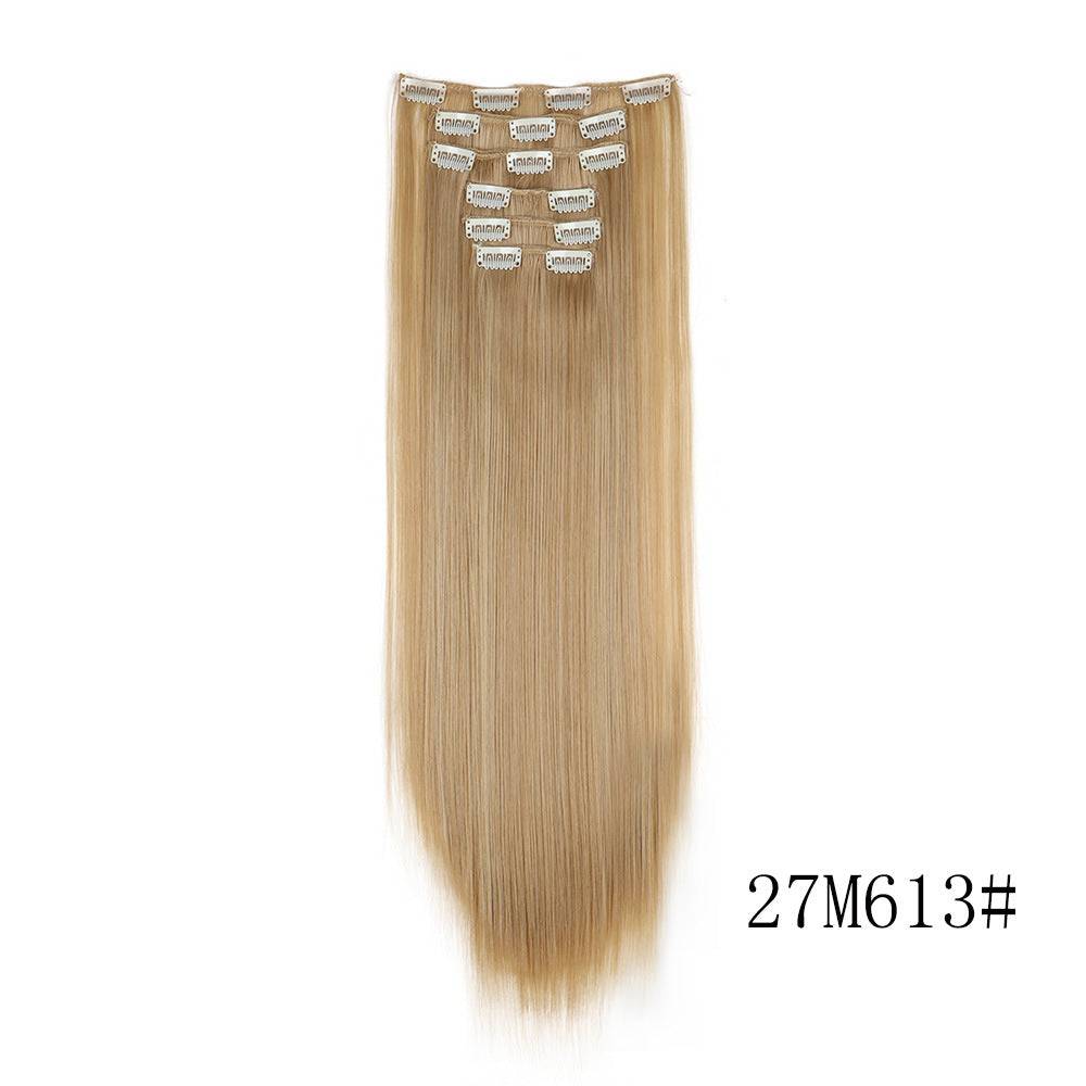 Clip Hair Straight Hair Wig