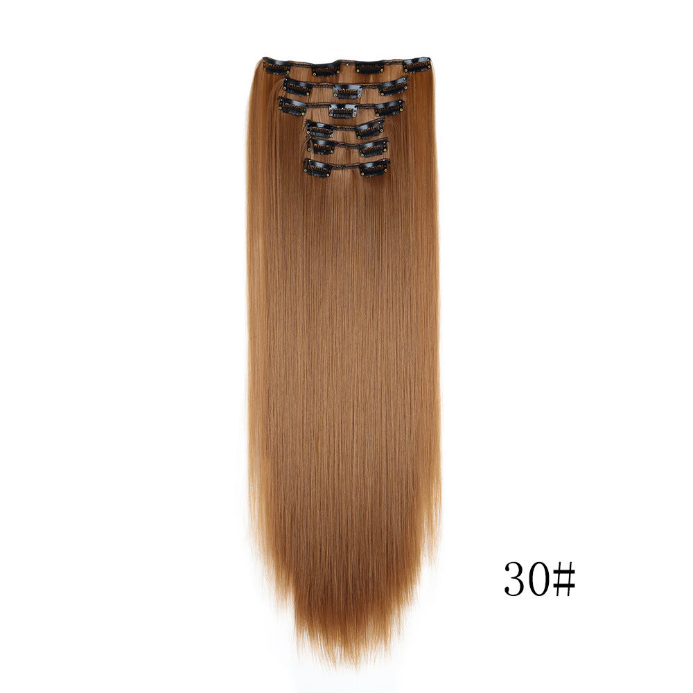 Clip Hair Straight Hair Wig