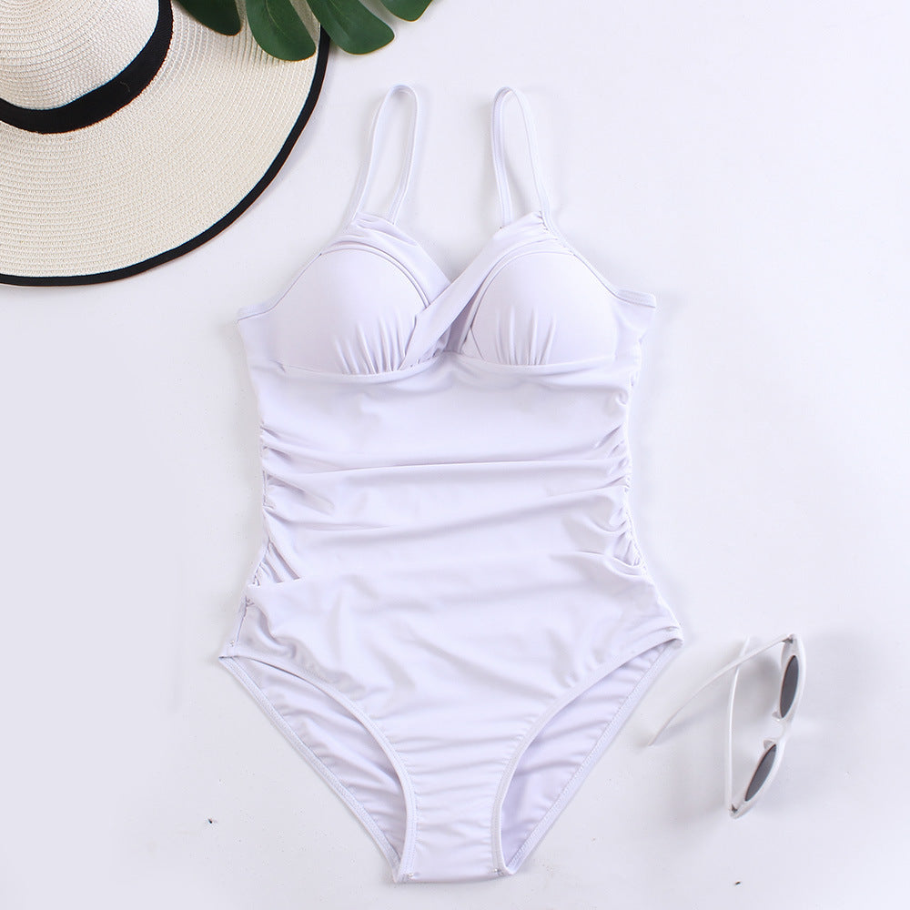 Swimsuit Solid Color Sling