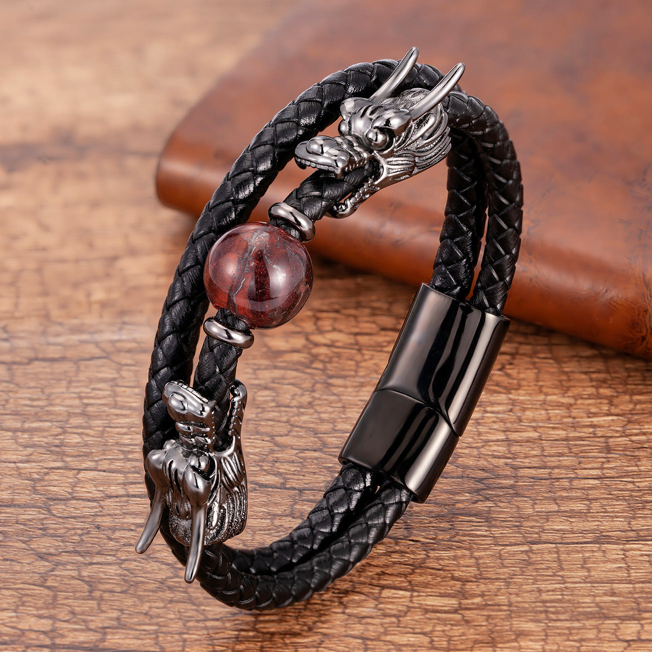 Chinese Leather Rope Bracelet