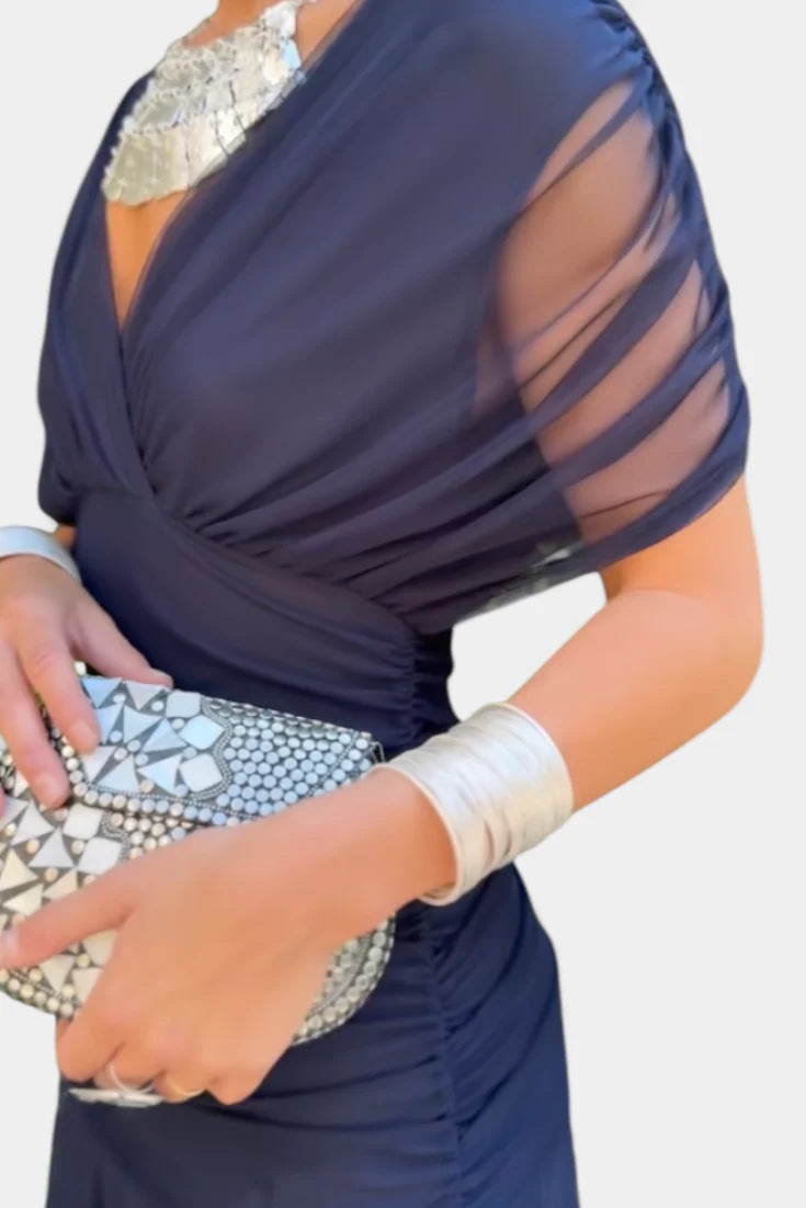 Printed Suspender Dress