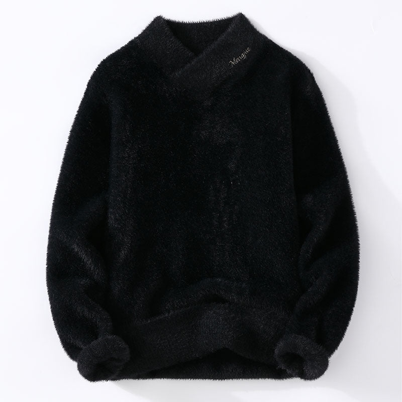Men'S Knitted Turtleneck Sweater
