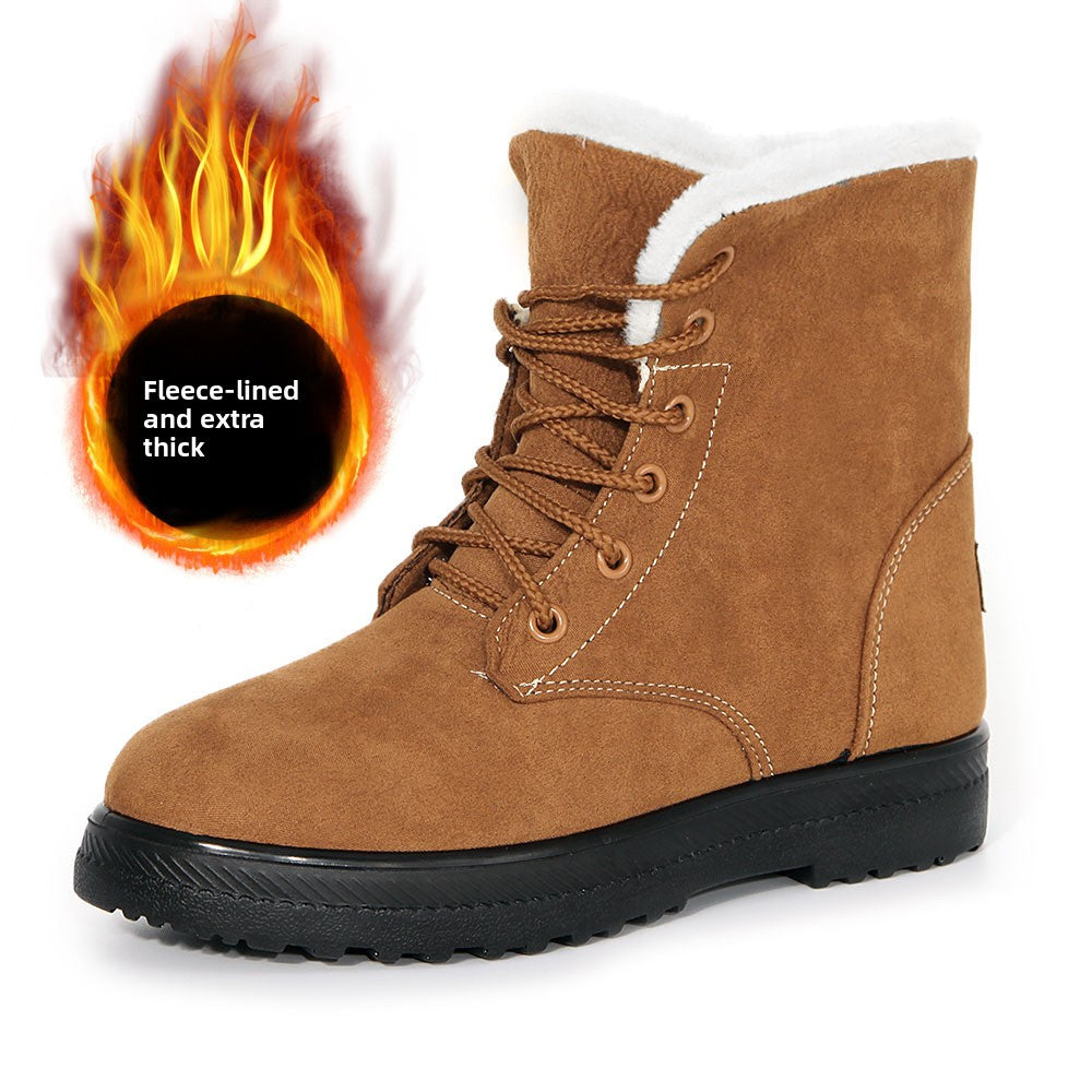 Velvet Padded Cotton Shoes