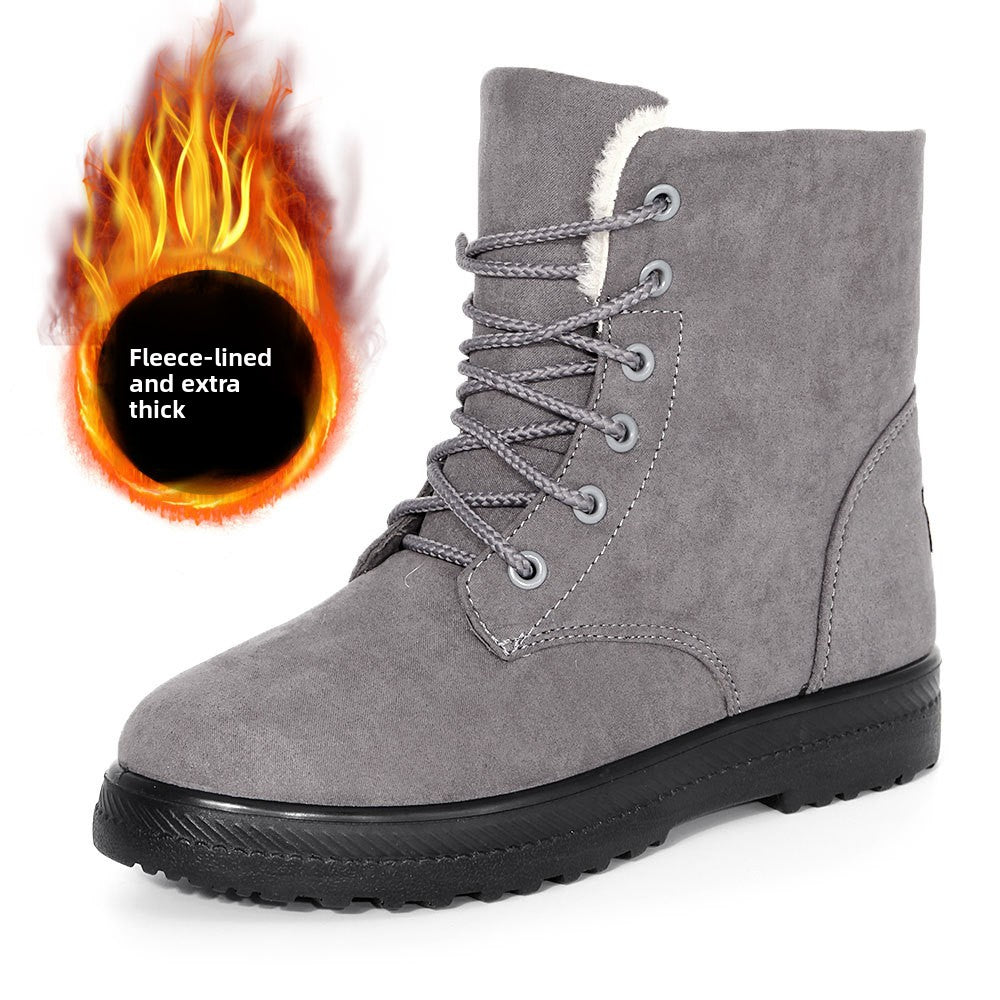 Velvet Padded Cotton Shoes