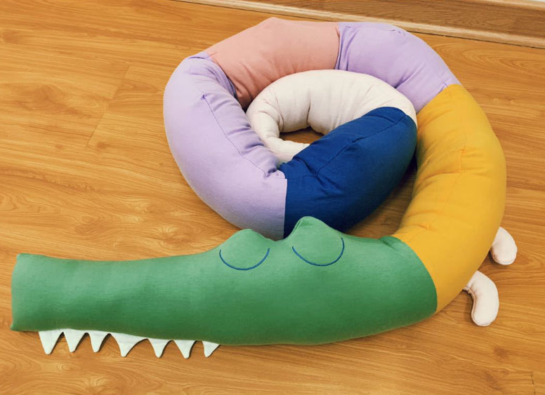 Children'S Crocodile Pillow
