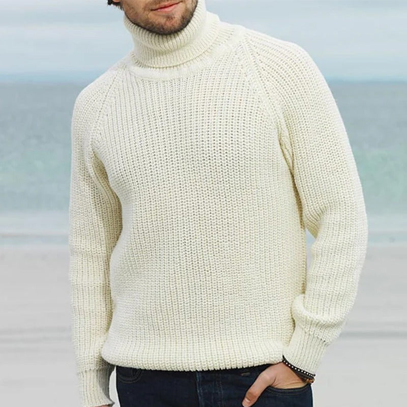 Turtleneck Knit Sweater
