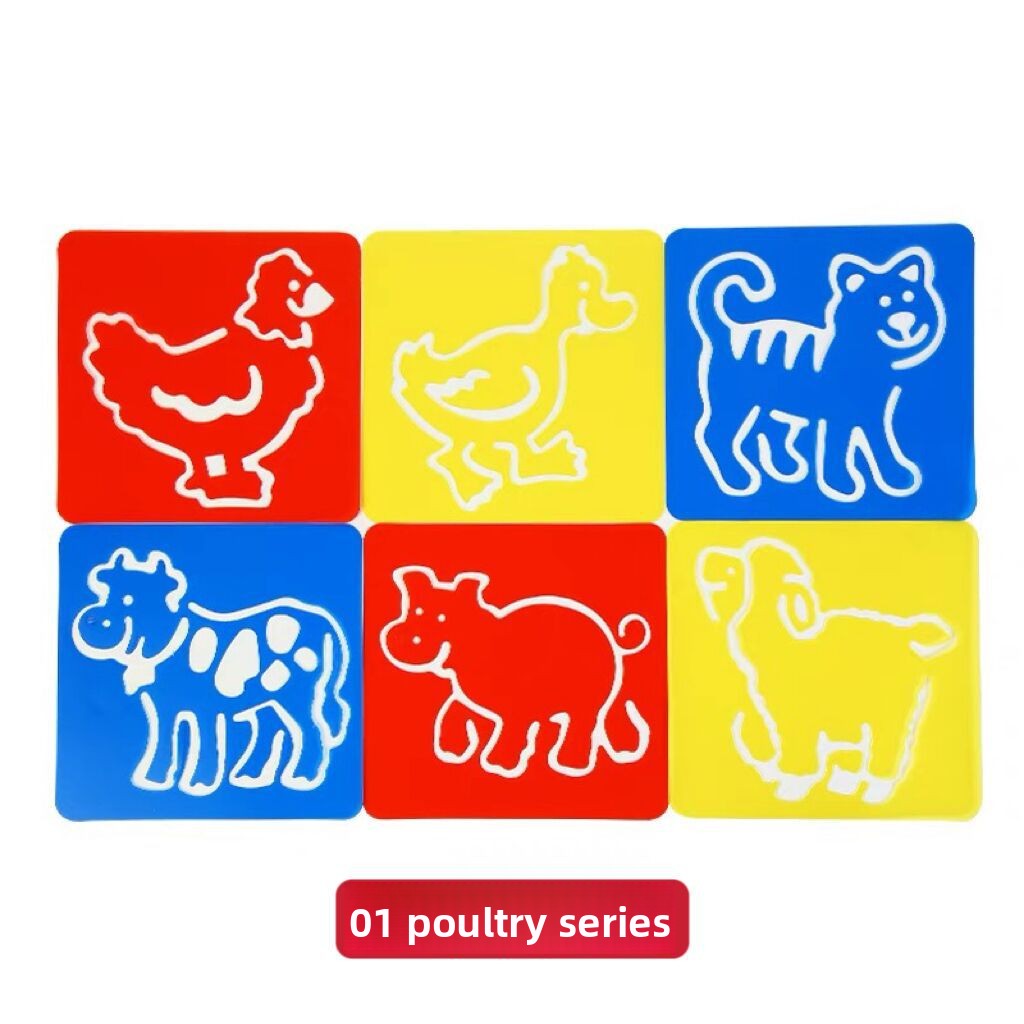 Children Drawing Painting Template