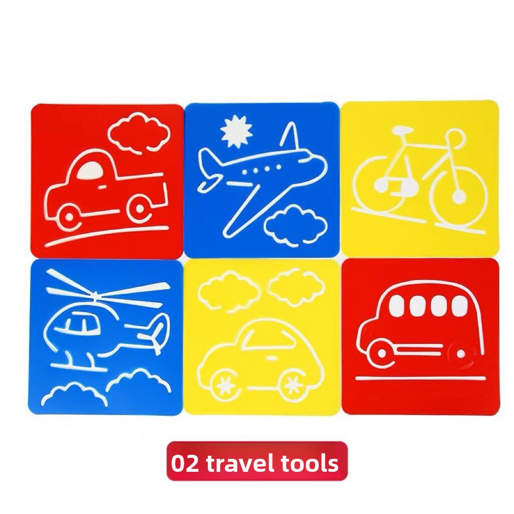 Children Drawing Painting Template